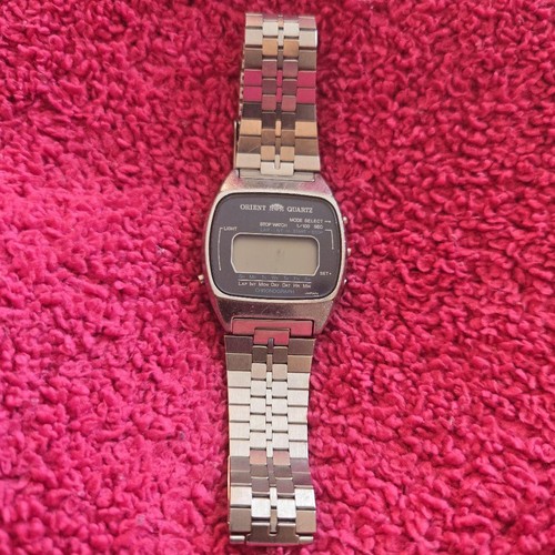 Orient quartz digital watch - orient,